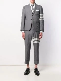 Thom Browne 4-Bar plain weave suiting trousers