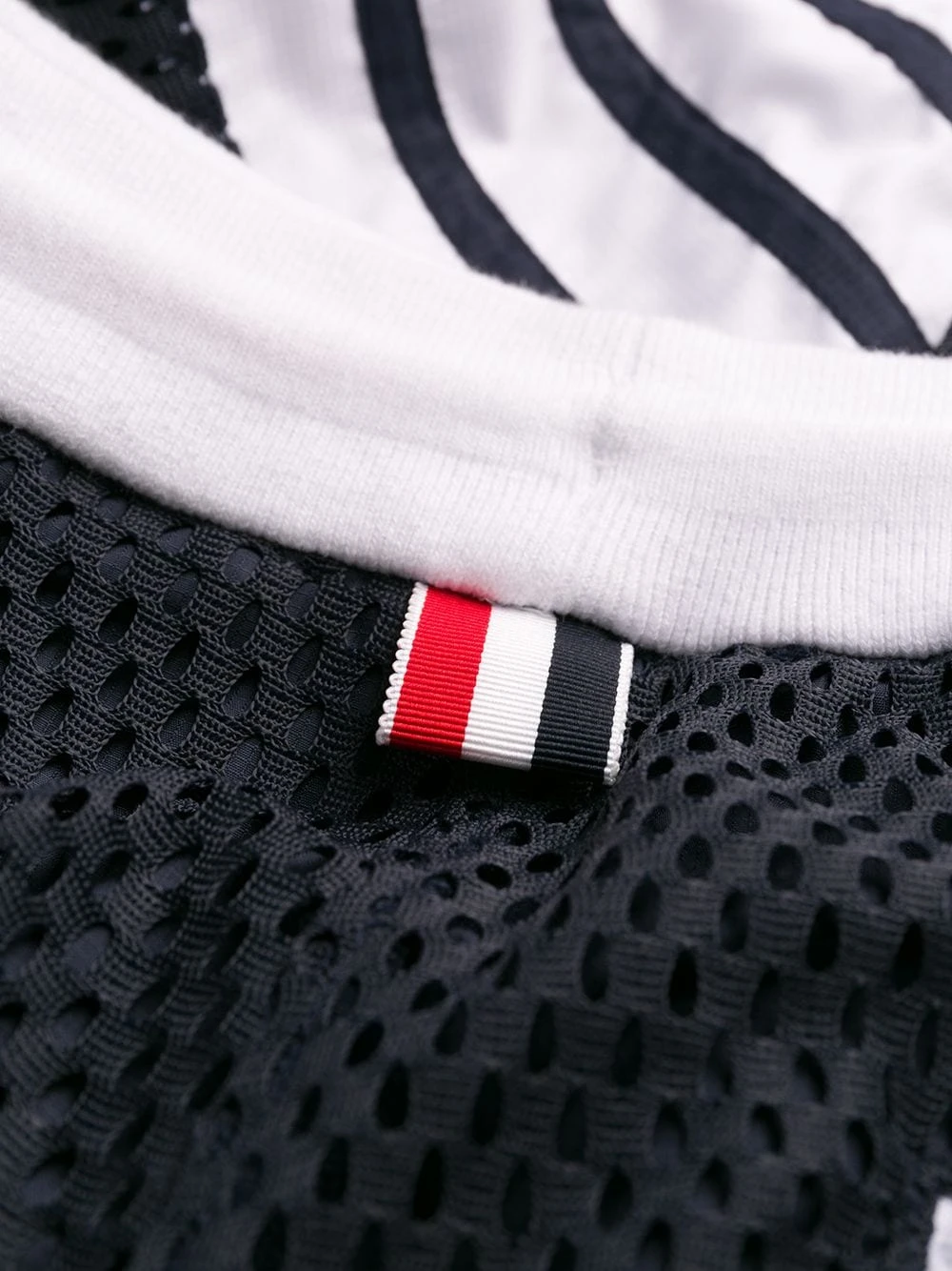 Deals 𧨠Thom Browne Athletic mesh track shorts running shorts of men β 7 Thom Browne athletic mesh track shorts