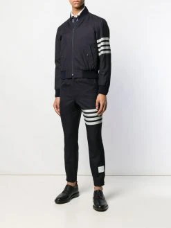 Thom Browne plain weave suiting track pants