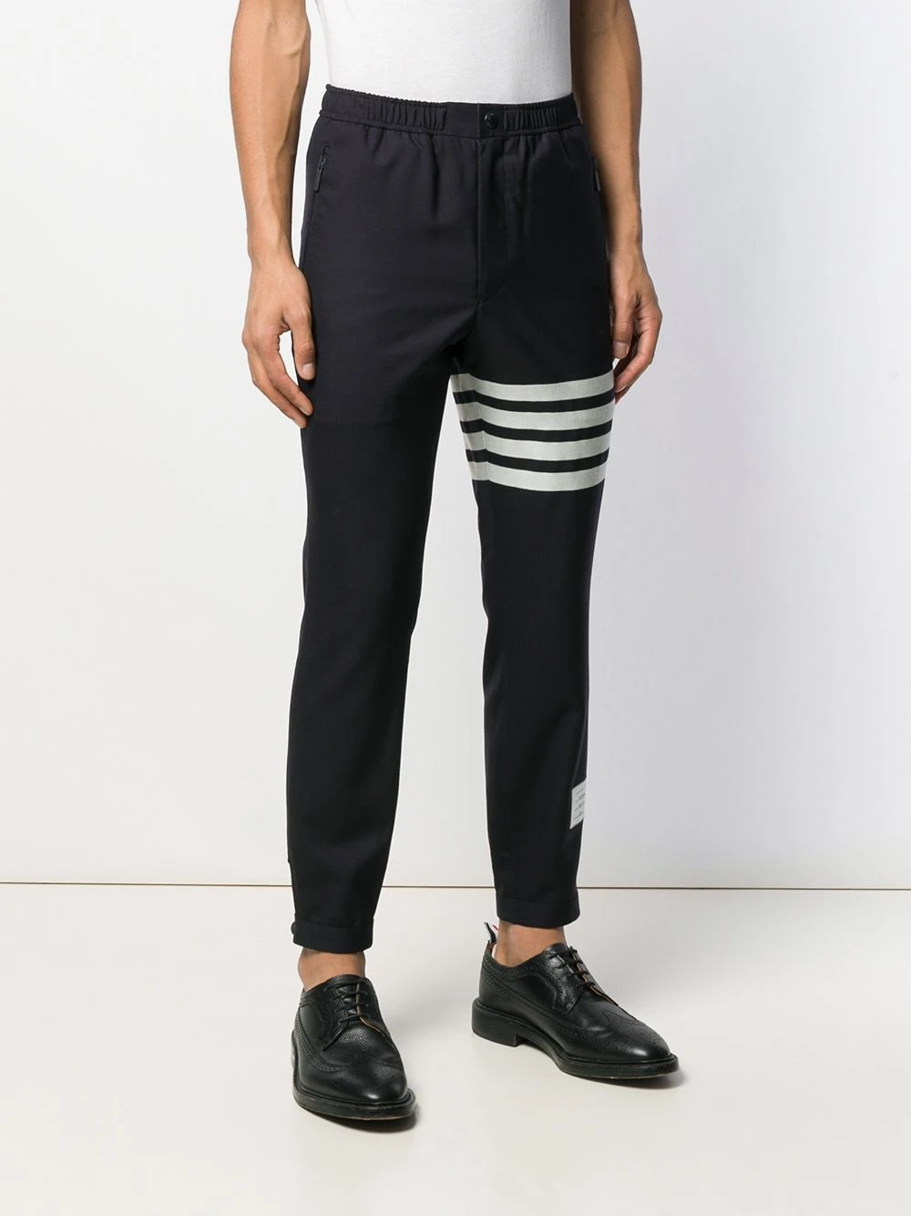 Deals π Thom Browne Plain weave suiting track pants sweatpants of men π 3 Thom Browne plain weave suiting track pants