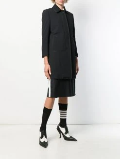 Thom Browne seersucker wool overcoat