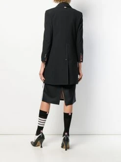 Thom Browne seersucker wool overcoat