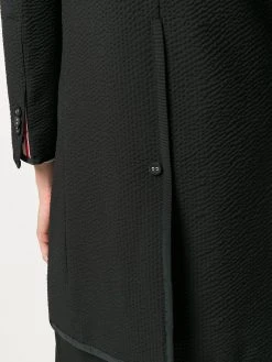 Thom Browne seersucker wool overcoat