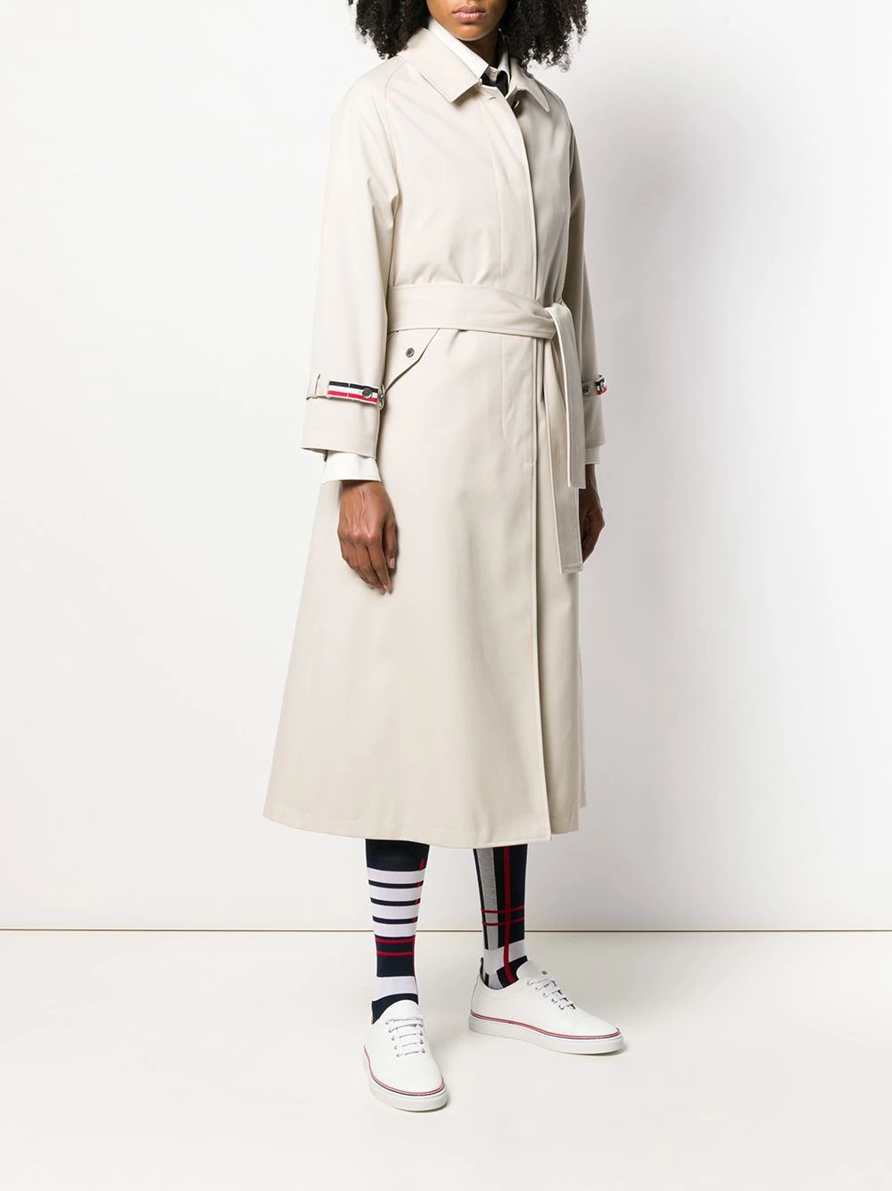 Coupon π― Thom Browne Raglan sleeve waterproof trench overcoat trench coats & raincoats of women β 3 Thom Browne raglan-sleeve waterproof trench overcoat