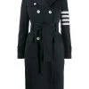 Thom Browne 4-Bar waterproof trench coat