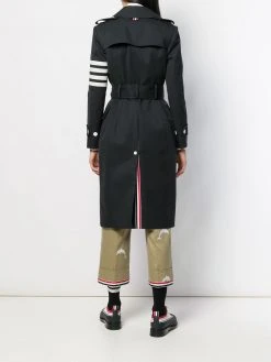 Best deal 𧨠Thom Browne 4 Bar waterproof trench coat trench coats & raincoats of women 𧨠8 Thom Browne 4-Bar waterproof trench coat