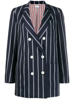 Thom Browne vertical-stripe sack jacket