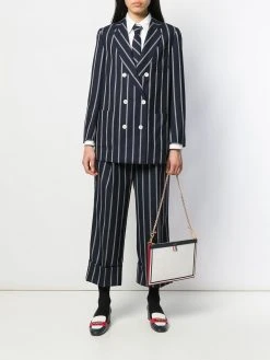 Thom Browne vertical-stripe sack jacket