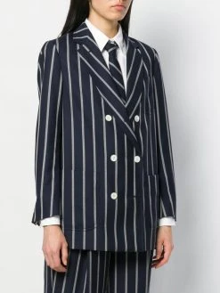 Thom Browne vertical-stripe sack jacket