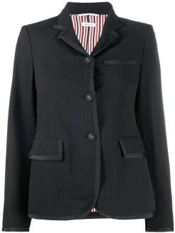 Thom Browne seersucker narrow shoulder jacket