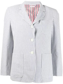 Thom Browne seersucker unconstructed sack jacket
