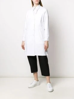 Thom Browne interlock drawcord waist v-neck cardigan