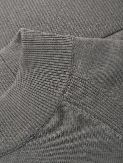 Thom Browne 4-Bar exaggerated sleeve jumper