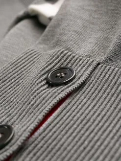 Thom Browne 4-Bar exaggerated sleeve jumper