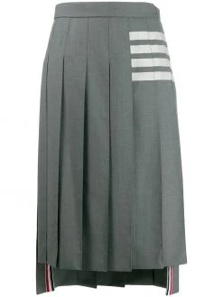 Thom Browne 4-Bar pleated skirt