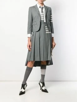 Thom Browne 4-Bar pleated skirt