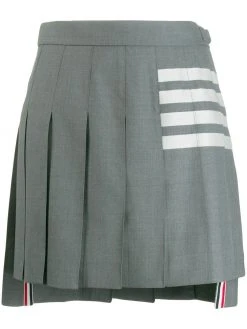 Thom Browne 4-Bar pleated miniskirt