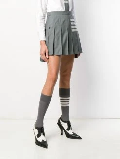 Coupon π Thom Browne 4 Bar pleated miniskirt pleated skirts of women β€οΈ 9 Thom Browne 4-Bar pleated miniskirt