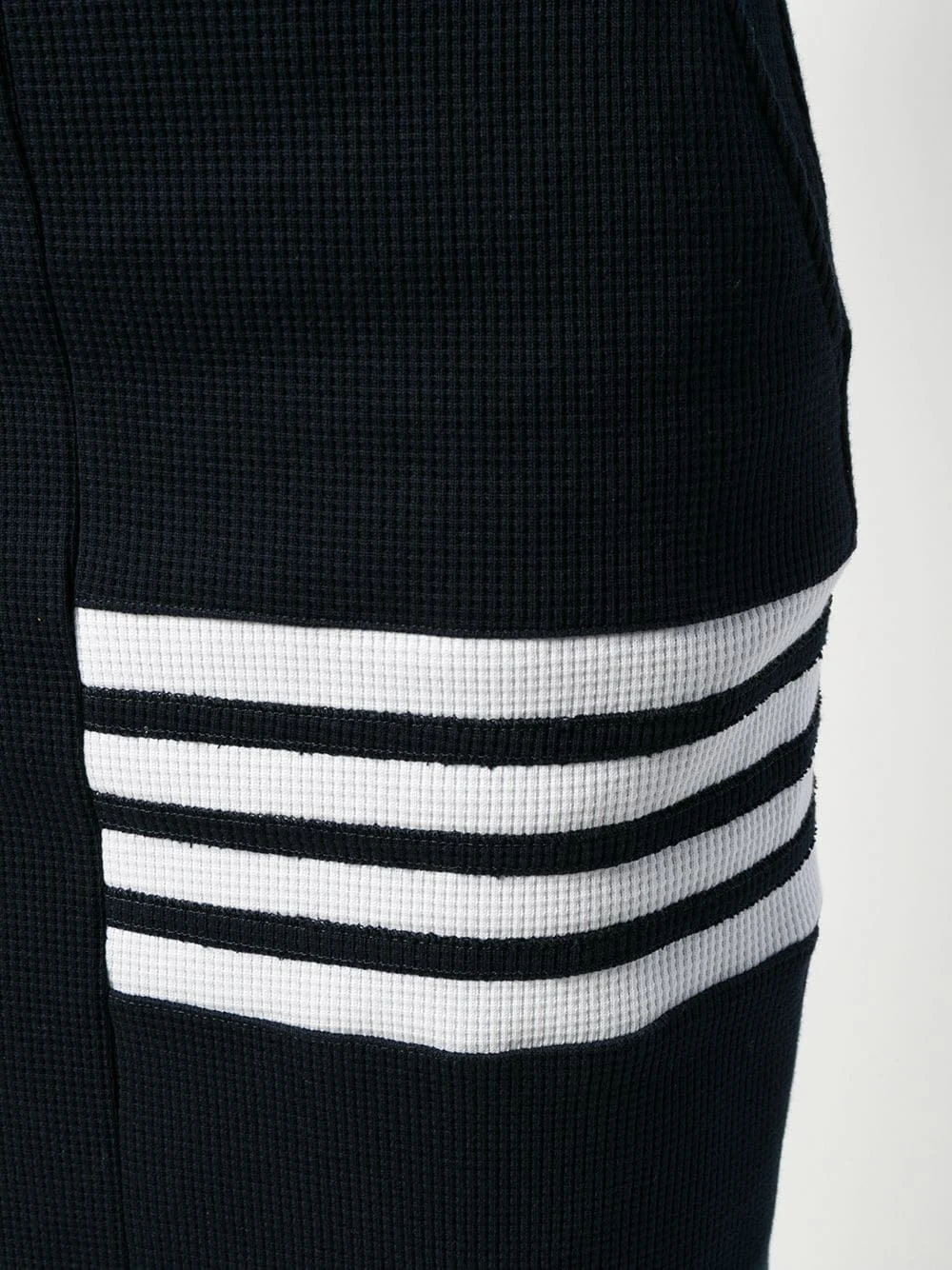 Outlet ✨ Thom Browne 4 Bar waffle knit sack skirt pencil skirts of women ⌛ 5 Thom Browne 4-Bar waffle knit sack skirt