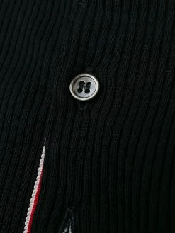 Thom Browne RWB intarsia stripe knitted top