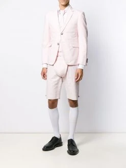 Thom Browne seersucker striped sport blazer