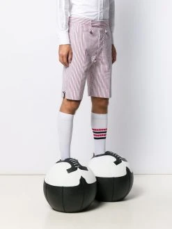 Thom Browne backstrap striped shorts