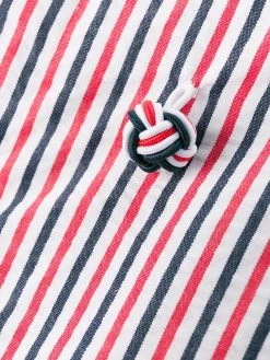 Thom Browne backstrap striped shorts