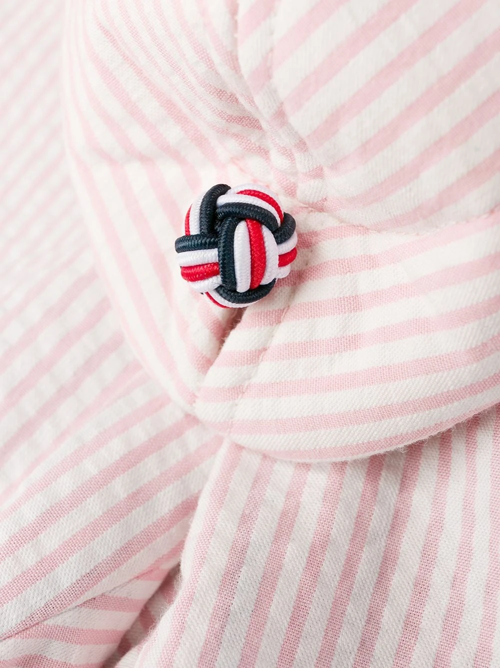 Hot Sale ⭐ Thom Browne Seersucker striped shorts tailored shorts of men ✨ 7 Thom Browne seersucker striped shorts