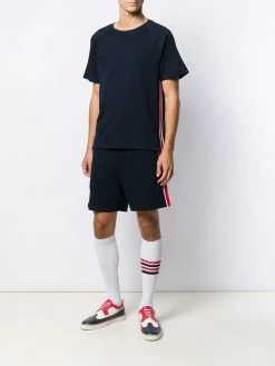 Thom Browne interlock RWB stripe T-shirt