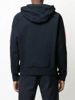 Thom Browne interlock RWB stripe hoodie