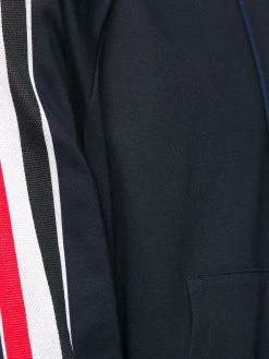 Thom Browne interlock RWB stripe hoodie