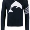 Thom Browne dolphin intarsia 4-Bar jumper