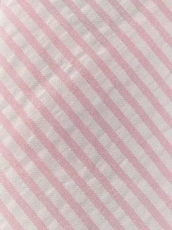 Thom Browne striped seersucker tie