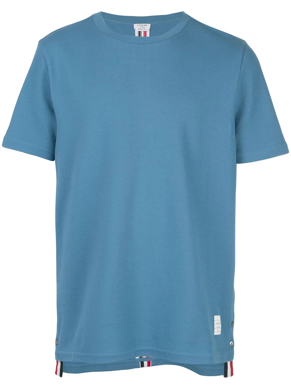 Hot Sale 🤩 Thom Browne Center Back Stripe Piqué T shirt t-shirts of men ❤️ 1 Thom Browne Center-Back Stripe Piqué T-shirt