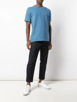 Thom Browne Center-Back Stripe Piqué T-shirt