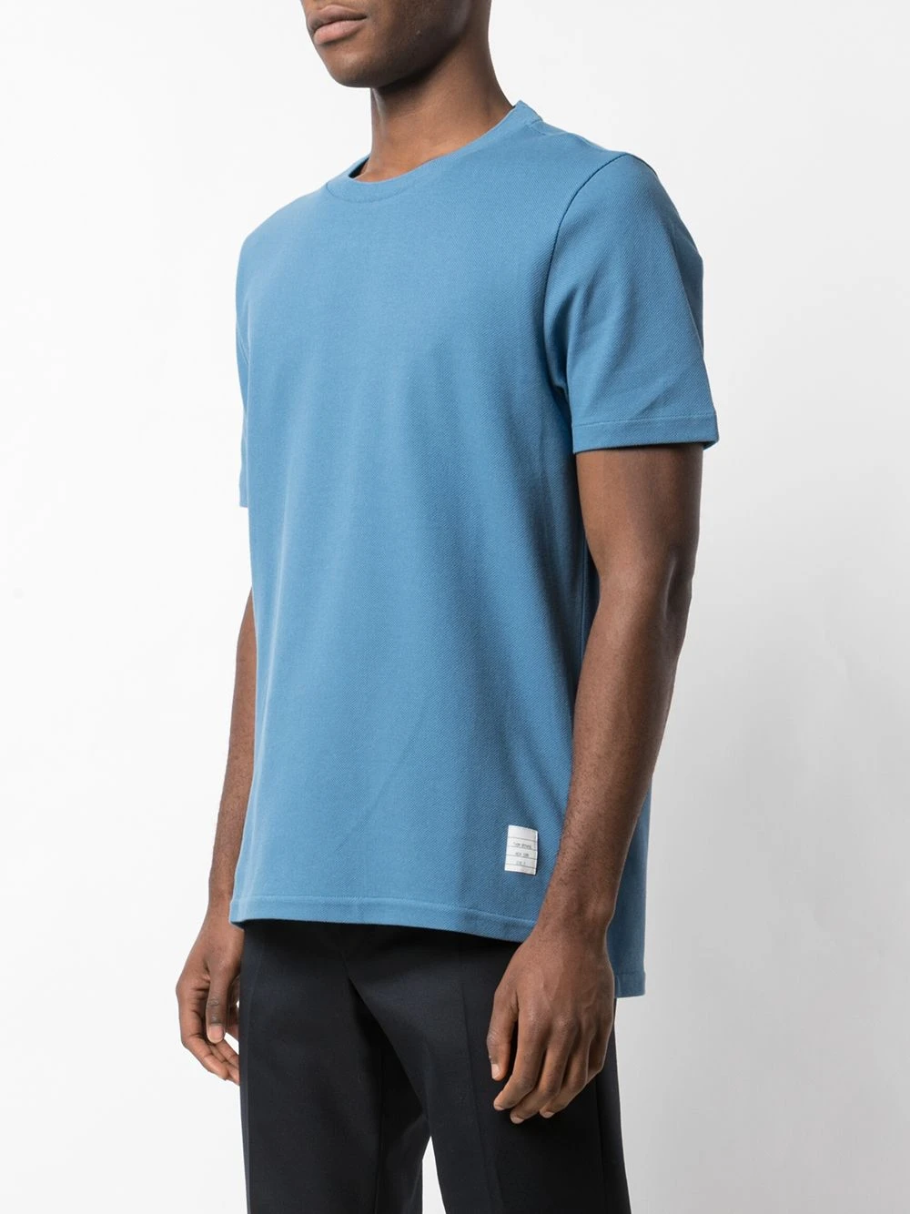 Hot Sale 🤩 Thom Browne Center Back Stripe Piqué T shirt t-shirts of men ❤️ 3 Thom Browne Center-Back Stripe Piqué T-shirt