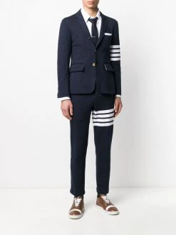 Thom Browne 4-Bar loopback sport blazer