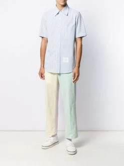 Thom Browne striped seersucker shirt