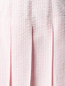 Thom Browne seersucker pleated miniskirt