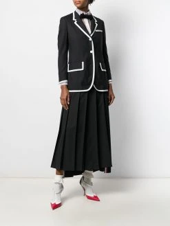 Thom Browne Super 120s plain weave jacket