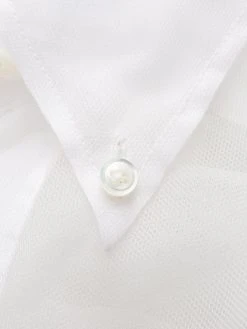 Thom Browne sheer mid-length shirt dress