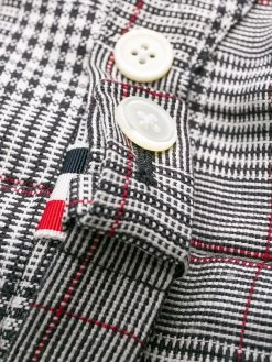 New ❤️ Thom Browne Check print cropped trousers cropped pants of women ✨ 12 Thom Browne check print cropped trousers