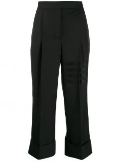 Thom Browne 4-Bar high-waisted trousers