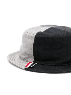Thom Browne super 120s flannel bucket hat