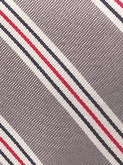 Thom Browne jacquard hairline stripe tie