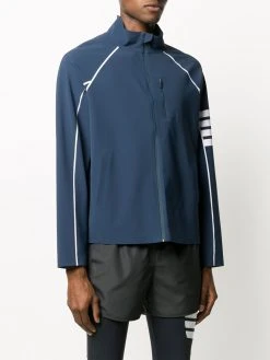 Thom Browne lightweight tech 4-Bar jacket