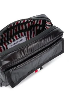 Flash Sale π Thom Browne Top two way zip wash bag toiletry bags of men βοΈ 9 Thom Browne top two-way zip wash bag