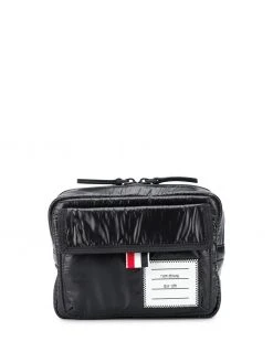 Thom Browne top two-way zip wash bag