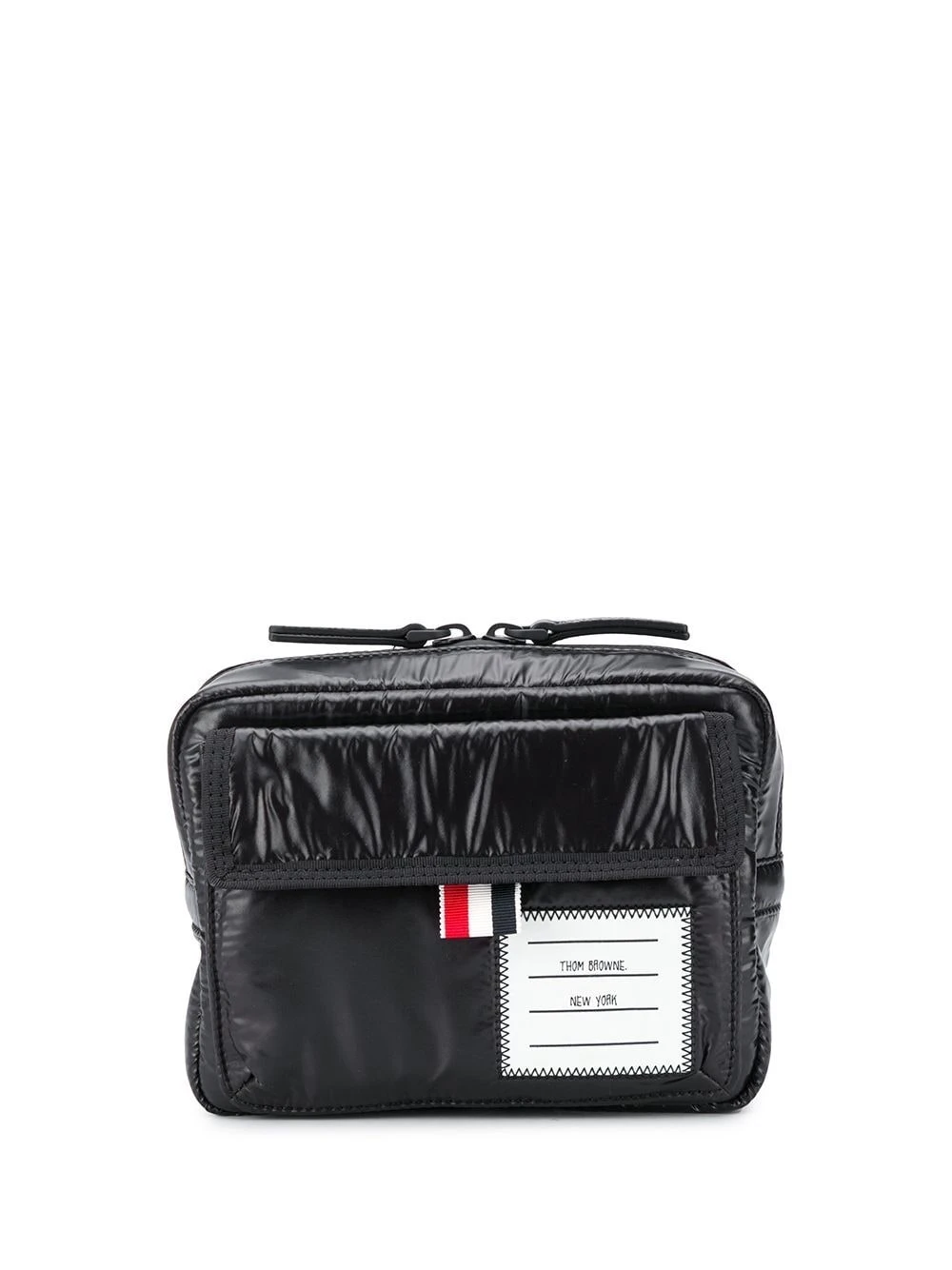 Flash Sale π Thom Browne Top two way zip wash bag toiletry bags of men βοΈ 1 Thom Browne top two-way zip wash bag