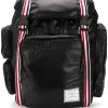 Thom Browne tricolour webbing ripstop backpack